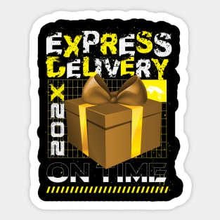 Express Delivery Sticker